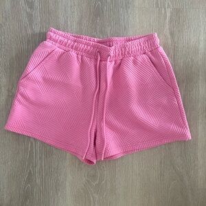 Stylish Pink Women's Athletic Shorts